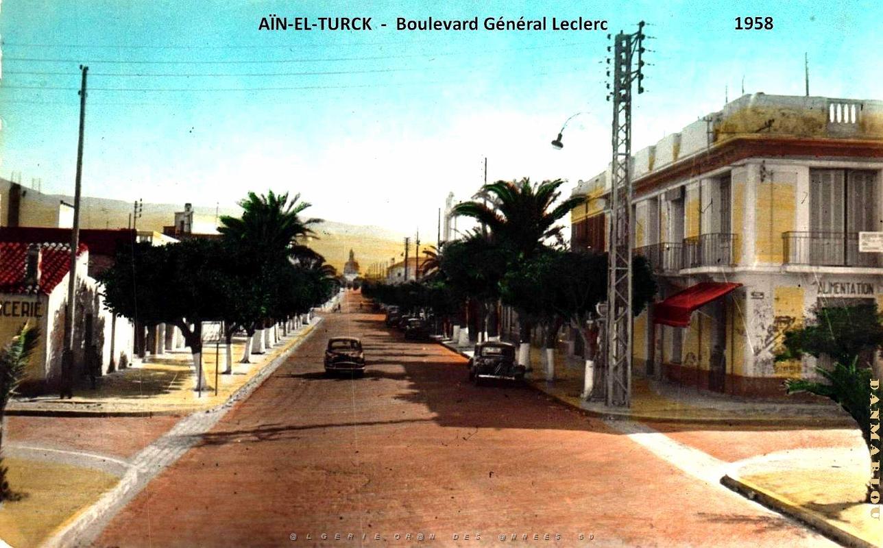 Ain-El-Turck - Boulevard  General Leclerc - 1958.jpg
